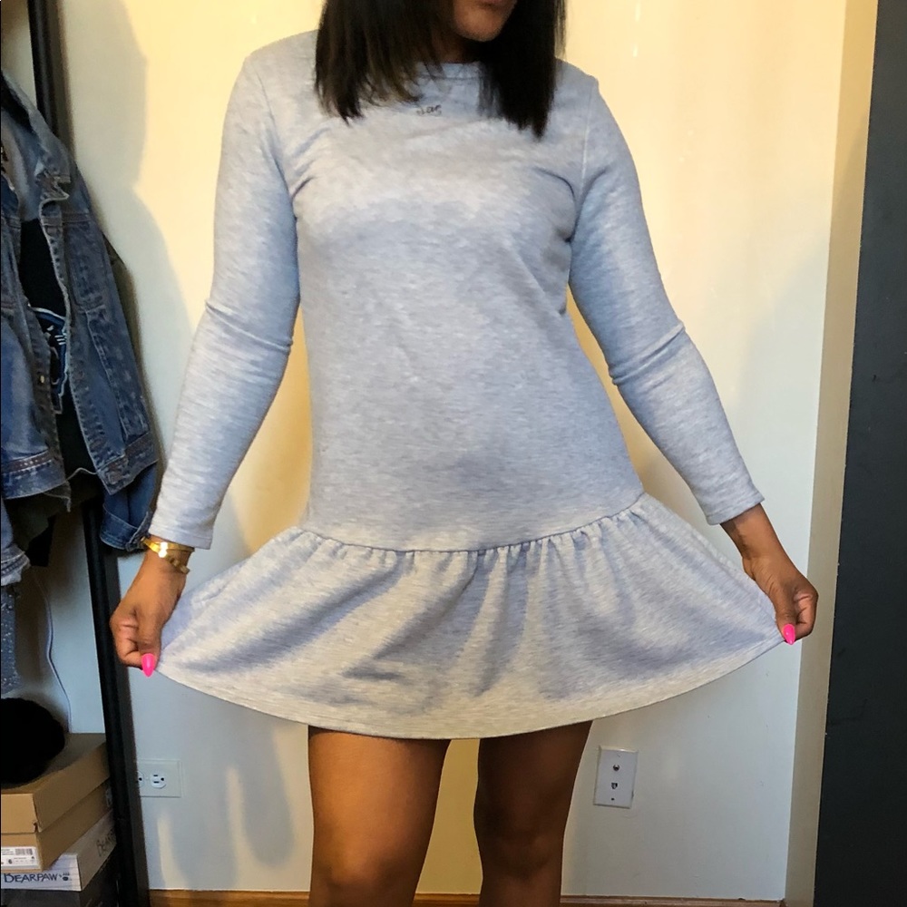 Baby Doll Sweatshirt Dress